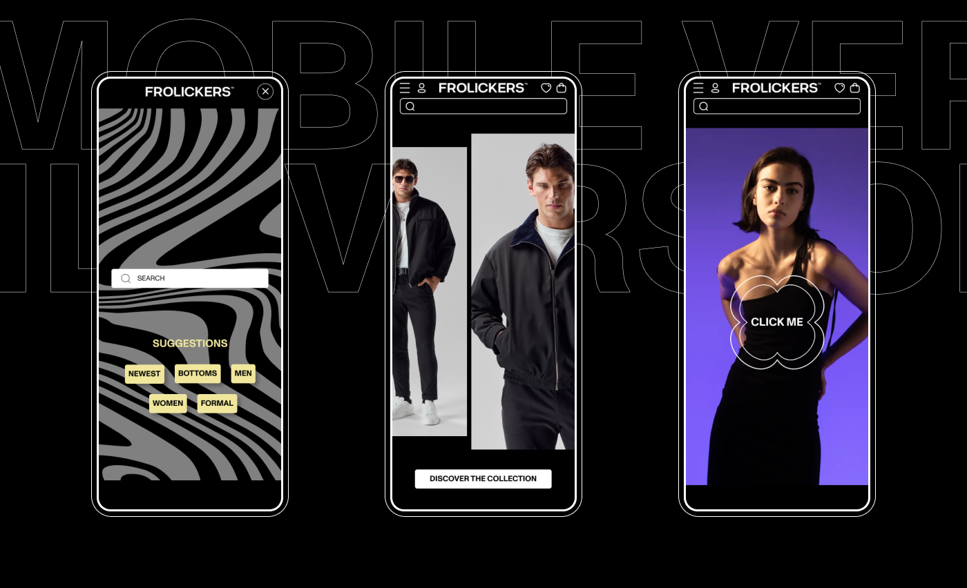 mockup versione mobile